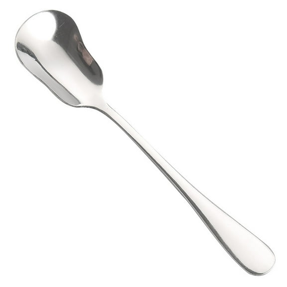 XKHHLH 2 Pcs Spoons - Stainless Steel Salt Spoons for Dessert, Tea, Ice Cream | Tiny Scoops for Spice, Condiments, Sugar, Coffee, Candy Jars