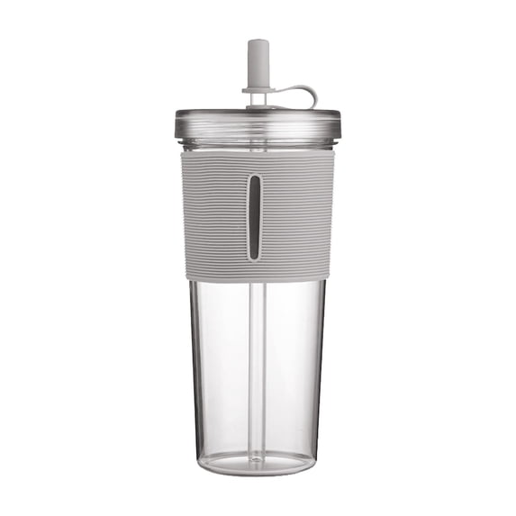 XKHHLH Acrylic Tumbler with Lid and Straw | Premium Insulated Iced Coffee Cups, Double Wall Reusable Plastic Cups - Clear