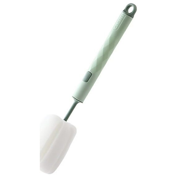 XKHHLH Adjustable Long Handle Bottle Scrubber Cleaning Sponges Brushes, Dishwashing Foam Sponge Brush, Cleaner Soft for Baby Bottle Kitchen Clean Glasses Mugs Cups