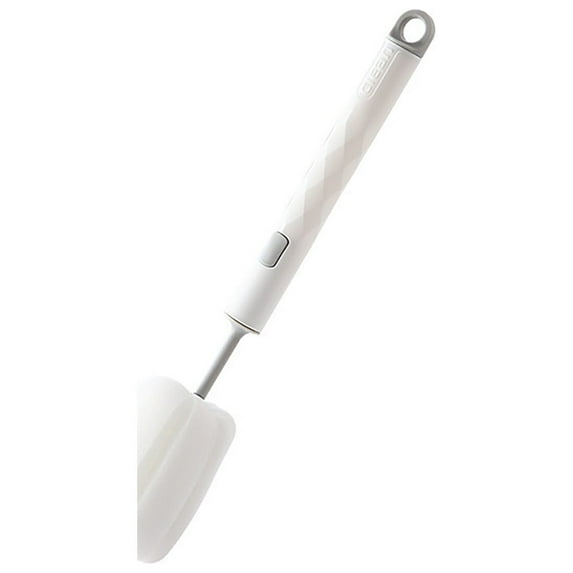 XKHHLH Adjustable Long Handle Bottle Scrubber Cleaning Sponges Brushes, Dishwashing Foam Sponge Brush, Cleaner Soft for Baby Bottle Kitchen Clean Glasses Mugs Cups