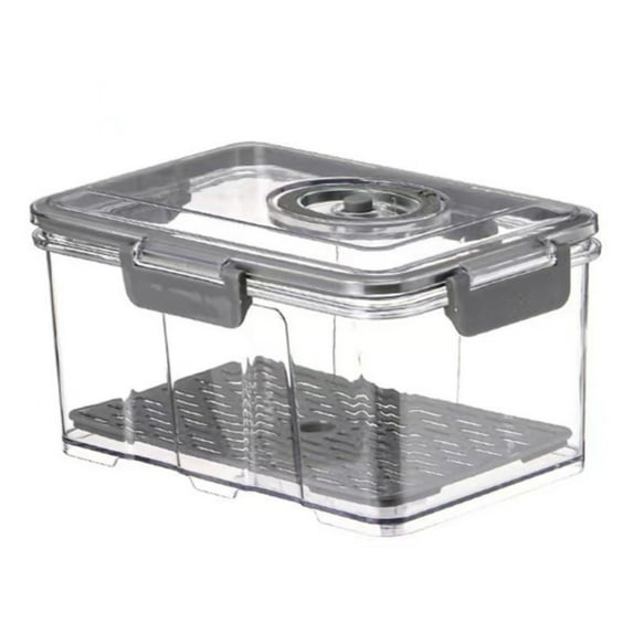 XKHHLH Airtight Food Storage Containers, Vacuum Seal Containers, Food Fresh Container for Vacuum Seal Vacuum Container, BPA-FREE, Dishwasher, Freezer & Microwave Safe