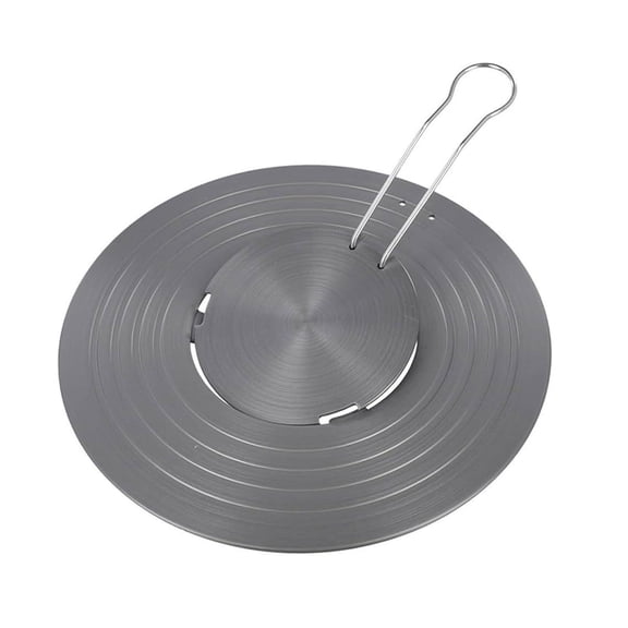 XKHHLH Alloy Heat Conducting Plate, Removable Gas Stove Cooker Heat Conducting Plate Cooktop Diffuser Tray with Removable Handle