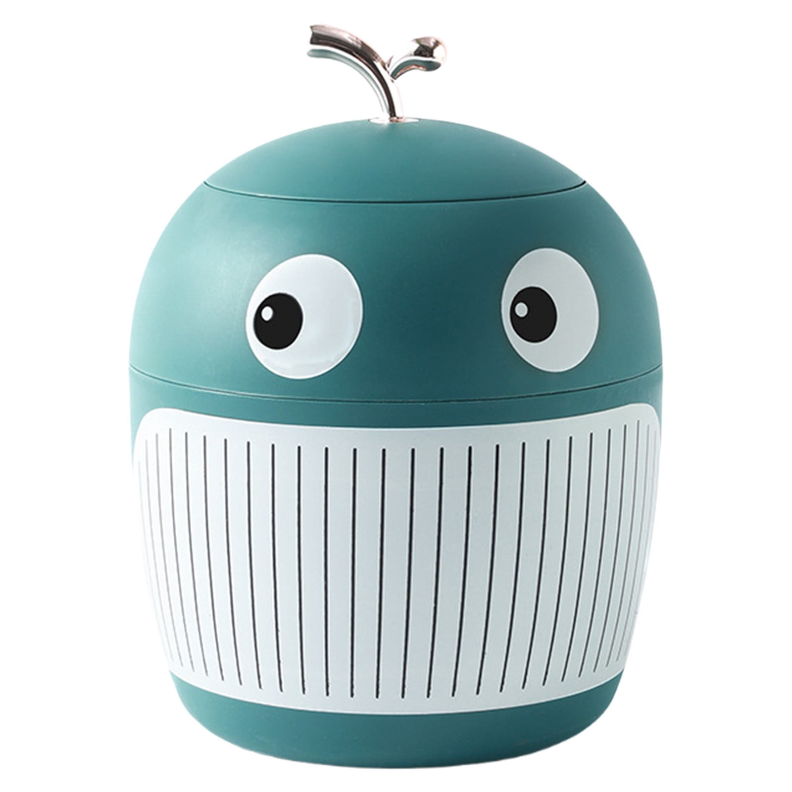 XKHHLH Cute Desktop Trash Can Wastebasket, Mini Garbage Can with Lid ...