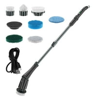 XKHHLH Electric Spin Scrubber, Electric Cleaning Brush, Powerful Cleaning, Bathroom Scrubber Dual Speed with Extension Arm for Kitchen, Car, Tile, Wall, Floor, Shower