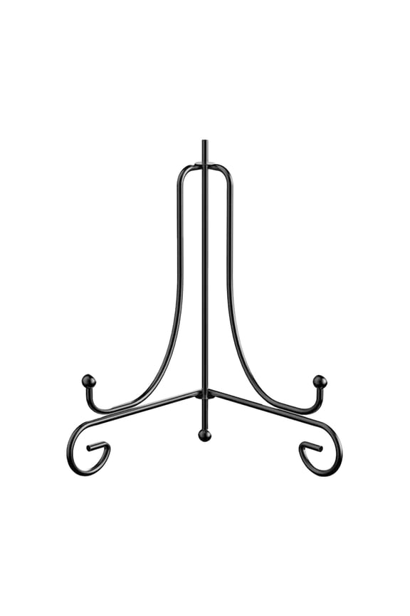 Plate Stands for Display - Decorative Plate Holder - Metal Picture Stand for Table - Small Easels for Display Card, Photo, Mini Sign, and PSA Slab - Ideal for Party and Wedding