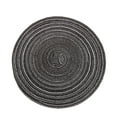 thumbnail image 1 of XKHHLH Round Placemats Set, Vinyl Woven Placemats Washable Wipeable Table Mats for Dining Table Heat Resistant Non-Slip Circle Place Mats, 1 of 8