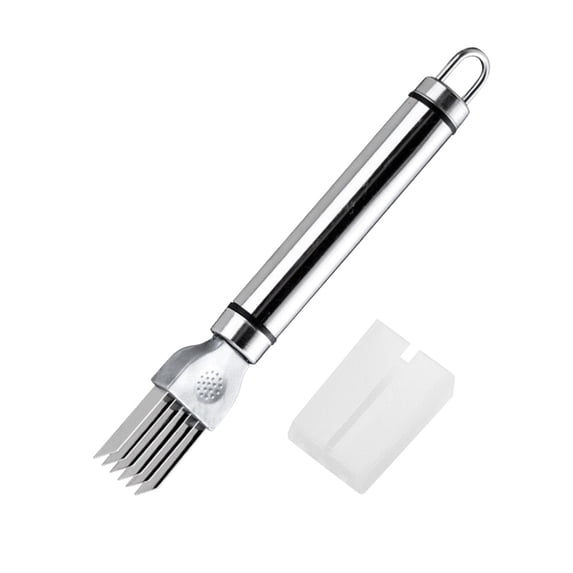 XKHHLH Shred Silk The Knife, Onion Cutter Stainless Steel Chopped Kitchen Slicing Tool Cutter for Vegetables Onion Garlic, Multifunctional Kitchen Food Vegetable Cutter Kitchen Gadget