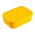 thumbnail image 1 of XKHHLH Silicone Food Storage Containers, Rectangular Bento Lunch Box Containers with Lids, Hard-Shell Silicone, Airtight, Microwave, Dishwasher and Freezer Safe, 1 of 4