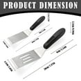 thumbnail image 1 of XKHHLH Small Spatula, Metal Spatulas for Kitchen Use, Stainless Steel Mini Serving Spatula for Flipping and Cooking, Ideal for Brownies, Tiramisu, Cookie, Lasagna or Pancakes, 1 of 5