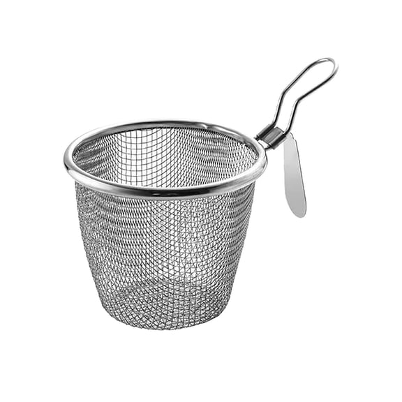 XKHHLH Spider Strainer Stainless Steel Wire Deep Basket for Hot Pot Cooking Spaghetti Pasta Noodles Dumpling - Rinsing, Straining, Draining Application