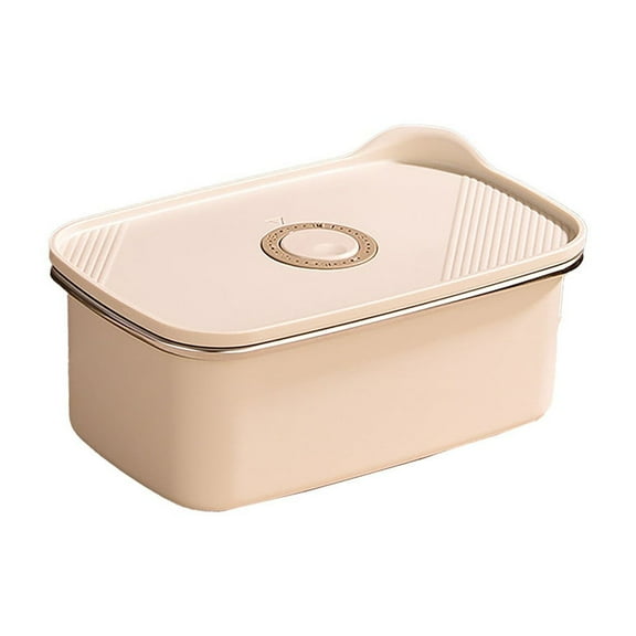 XKHHLH Stainless Steel Food Storage Containers Reusable Metal Meat Marinating Container with Lids Fruit Lunch Storage Box for Leftovers,dishwasher and Freezer Safe
