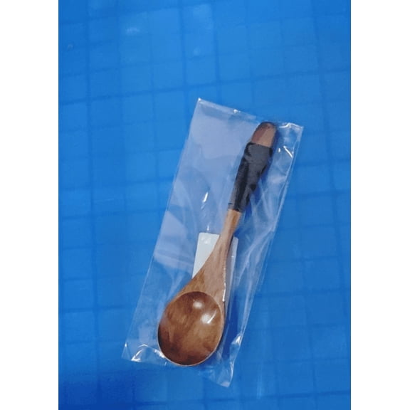 XKHHLH Wooden Spoons for Eating, Wood Mixing Soup Spoon with Handle for Korean Food Daily Meal Stirring Sauce Coffee