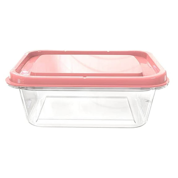 XKHZJL 2 Pack Storage Bins with Lids, BPA-Free Plastic Gasket Box, Stackable Nestable Tote Tub, Sealed Box Plastic Rectangular Food Supplement Small Fresh Keeping Box