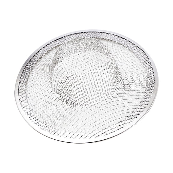 XKHZJL 3 Pack Heavy Duty Stainless Steel Slop Basket Filter Trap, Mesh Metal Sink Strainer,Perfect for Kitchen Sink/Bathroom Bathtub RV Wash Basin Floor Drain Balcony Drain Hole