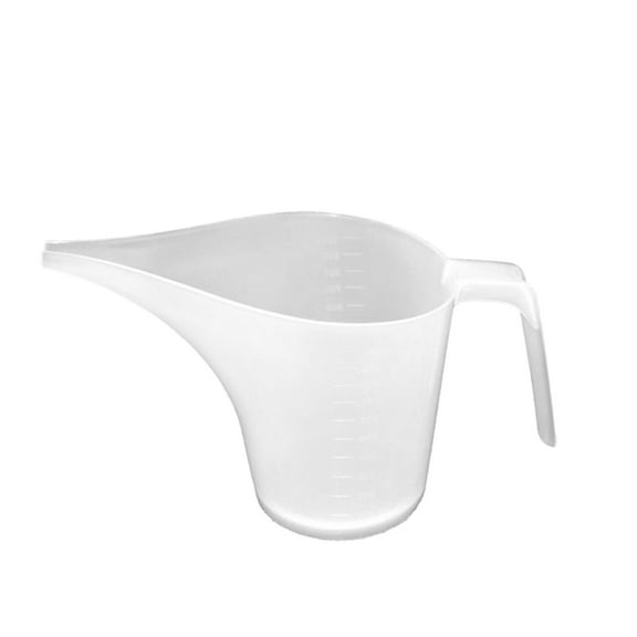 XKHZJL 3 Pack Measuring Funnel Pitcher,PlasticMeasuring Cup with Long Spout,Large for Bakeware,Pancake,Batter,Muffin,Cakes,Soap Making,Watering Plants