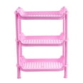 thumbnail image 1 of XKHZJL 3 Tier Corner Shower Caddy Standing Floor Standing Corner Shower Caddy Organizer Shower Table Plastic Splicing Shelf Storage Rack for Bathroom, 1 of 3