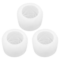 XKHZJL 3Pcs Rose Flowers Shape Silicone Molds, Rose Silicone Mold, Non-Stick 3d Baking Pan Rose Molds for Chocolate Dessert Cheesecake Jelly Fondant Candy Cupcake Soap