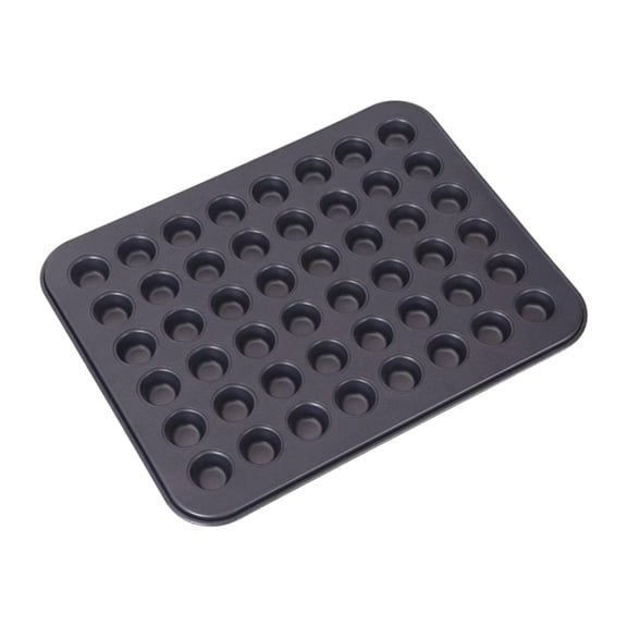 XKHZJL 48 Cup Mini Muffin Pan, Small Cupcake Pan, Nonstick Muffin Tin for Baking Cheesecake, Dishwasher Safe and Heavy Duty, Carbon Steel