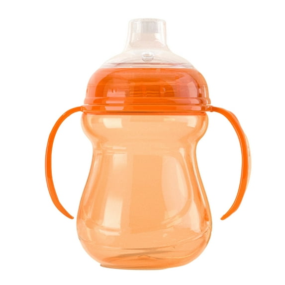 XKHZJL Any Angle Sippy Cups for Toddlers, Spill Proof Weighted Straw Cup with Transition Handles for Babies 6 Months and Up