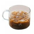 thumbnail image 1 of XKHZJL Clear Coffee Mug, Glass Coffee Mugs, Large Glass Coffee Cups with Handle for Hot/Cold Drink, Latte, Cappuccino, Tea, Juice and Beer, 1 of 4