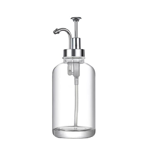XKHZJL Coffee Bar Accessories, Coffee Syrup Dispenser - Syrup Dispenser with Labels,Syrup Pump Dispenser for Coffee Bar