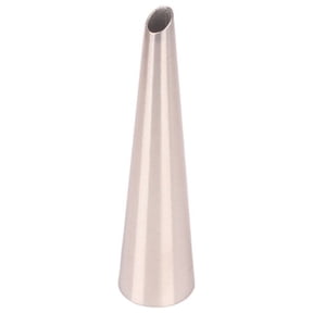 XKHZJL Cream Icing Piping Nozzle Tip Stainless Steel Long Cream Puff Piping Tips Cake Decorating Tools Multipurpose Pastry Piping for Small Pastries Puffs Cupcakes Filling Donuts Other Pastries