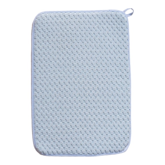 XKHZJL Dish Drying Mat, Absorbent Microfiber Kitchen Counter Mat, Dish Drying Pad for Dishes, Utensils, Pots and Pans, Extra Large, Charcoal