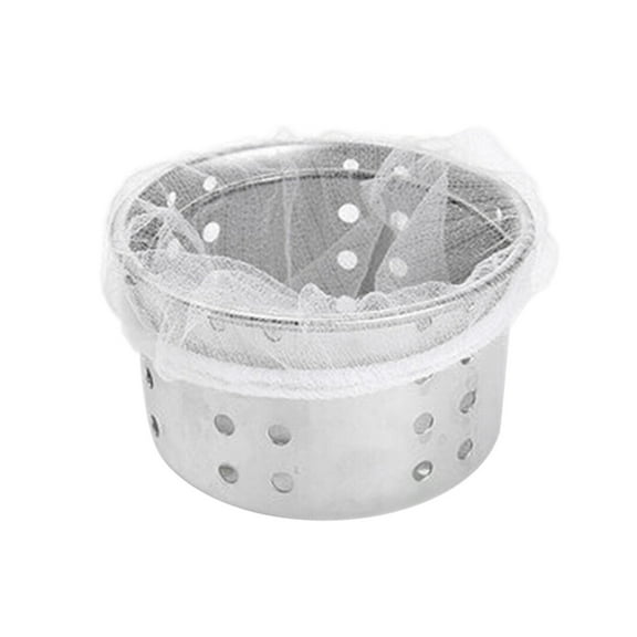 XKHZJL Kitchen Sink Strainer Mesh Bag- Disposable Sink Net Strainer Filter Bags for Sink Drain for Collecting Kitchen Food Waste Leftover Garbage
