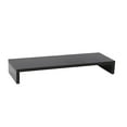 thumbnail image 1 of XKHZJL Monitor Stand Riser, Black Desktop Stand for PC/TV/Laptop/Printer, Keyboard Shelf Organizer Wood Monitor Riser with Storage, 1 of 2