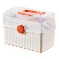 thumbnail image 1 of XKHZJL Multilayer Plastic Portable Storage Box, Multipurpose Organizer and Storage Case for Art Craft and Cosmetic, Portable Handled Storage Box for Home, School, Office, 1 of 5