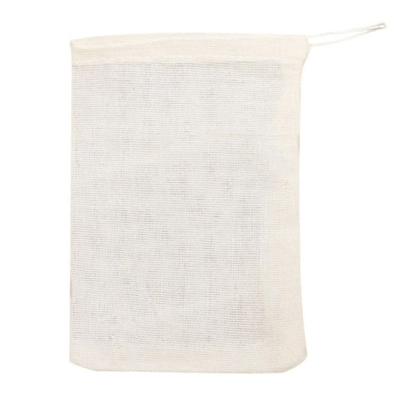 XKHZJL Natural Muslin Drawstring Bag, Spice Bags for Cooking Soup, Reusable Tea Bags for Loose Tea, Small Cheese Cloth Cotton Bag for Straining, Unbleached Cheesecloth Herb Sachet Bag
