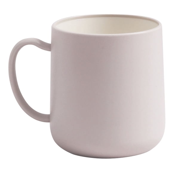 XKHZJL Plastic Milk Cup,Plastic Unbreakable Tableware Reusable Water Mug Simple Breakfast Drinking Cup Camping Tea Beverage Mug Coffee Mug Bathroom Cups