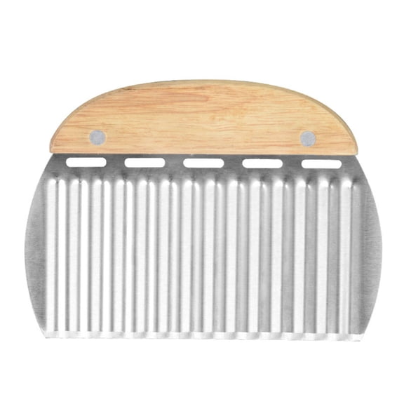 XKHZJL Potato Slicer,Large Potato Crinkle Cutter,Waffle Fry Cutter for Potatoes,Stainless Steel Vegetable Slicer,French Fry Crinkle Slicing,Wavy Slicing for Veggies,Cucumber Chopper,Carrot Chopper
