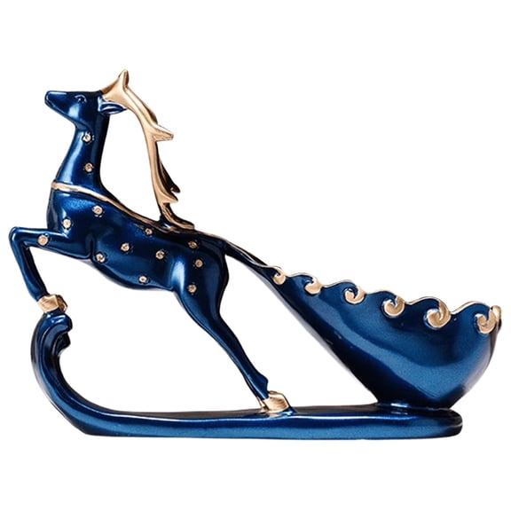 XKHZJL Reindeer Wine Bottle Holder – Modern Resin Sculpture for Tabletop Decor,Functional Wine Rack for Kitchen,Dining Room,or Gift for Wine Lovers