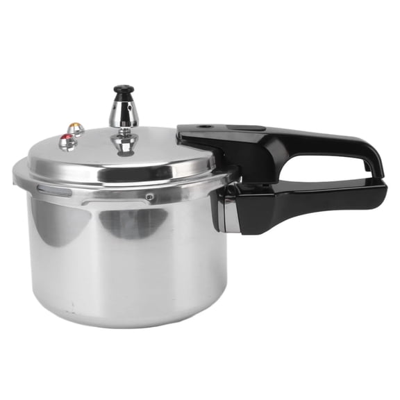XKHZJL Small Pressure Cooker, Mini Aluminum Alloy Pressure Cooker, Safety and Durable Compact Pressure Canner Compatible for Induction Cookers and Gas Stoves