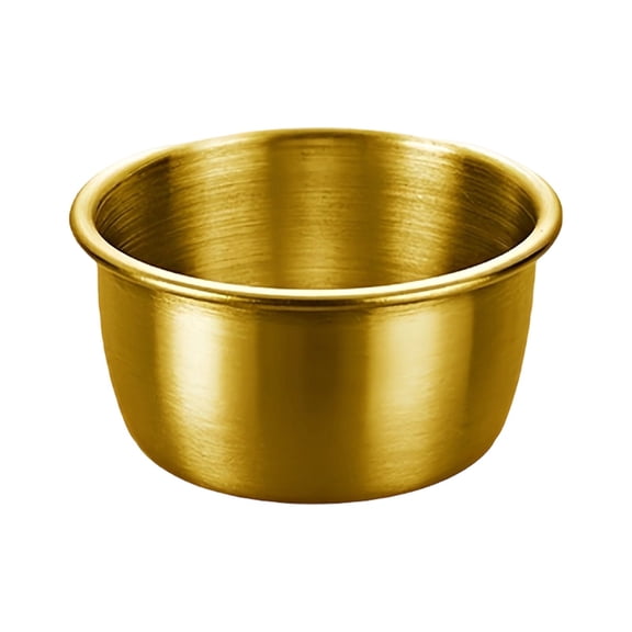 XKHZJL Stainless Steel Dipping Sauce Cup, Mini Dip Bowls, Reusable Metal Condiment Cups Ramekins Containers for Ketchup Dressing Home Party Restaurant Kitchen