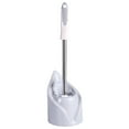 thumbnail image 1 of XKHZJL Toilet Brush, Toilet Brush and Holder Set with Durable Curved Bristles Toilet Scrubber, Toilet Bowl Brush with Extra Long Handle for Bathroom Deep Cleaning, 1 of 9