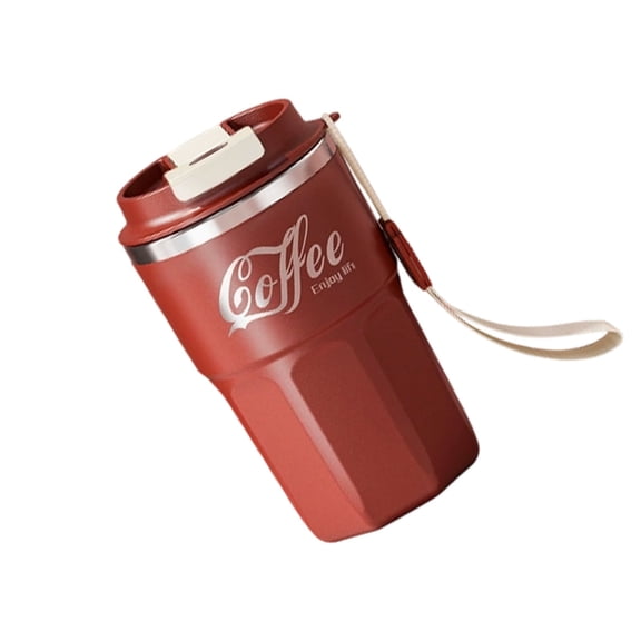 XKHZJL Travel Coffee Mugs Leak-Proof, Reusable Coffee Cups with Lids, Stainless Steel Vacuum Insulated Coffee Tumblers, Thermal Insulation Cups for Men & Women Keep Drinks Hot & Cold