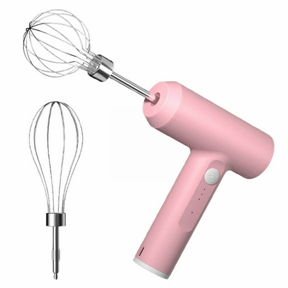 XKHZJL Wireless Hand Mixer with Semi Automatic, Operation USB Charged and Multi Functional for Home Use Ideal As A Versatile Kitchen Tool for Making Batters and Frothing Milk