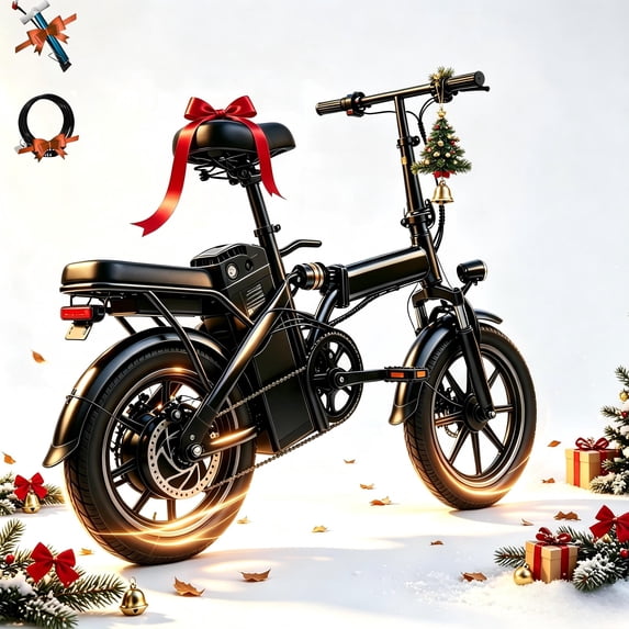 XKJ Electric Bike for Adults,500W Brushless Motor Ebike with 48V 12Ah Removable Battery,Multi-Shock Absorption,Commuter Electric Bicycle,UL2849