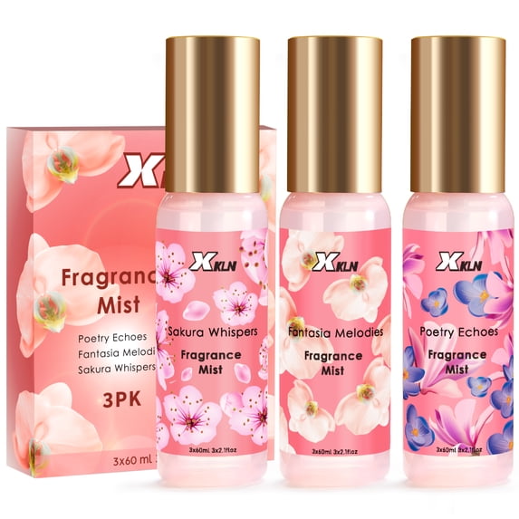 XKLN Body Spray Set for Women, Pack of 3