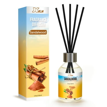 XKLN Reed Diffuser Set, 3.4Oz Sandalwood, Aromatherapy Diffuser for Gift and Home Decor