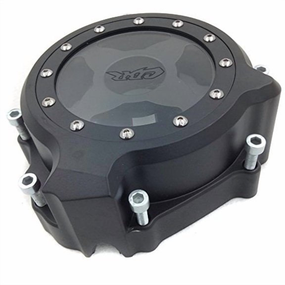 XKMT-Engine Stator Cover See Through Compatible With Cbr600Rr 2003 2004 2005 2006 Left Side Black [B00YWCMSJ8]