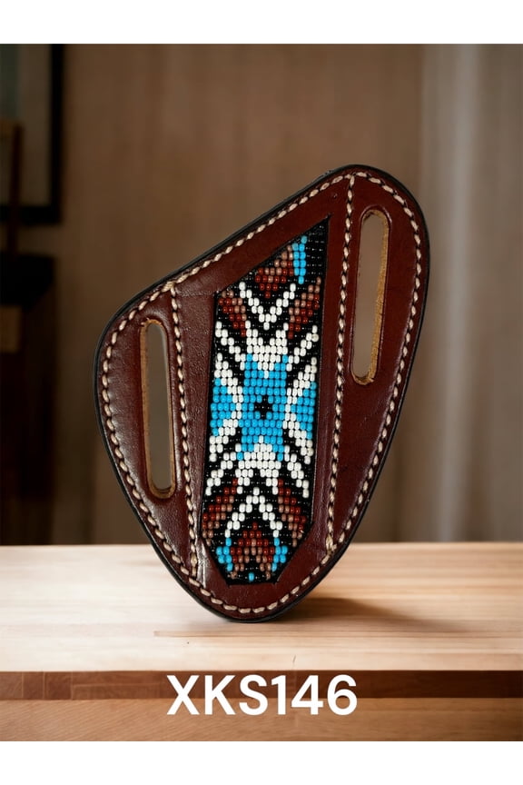 Knife Sheath XKS146 Beaded