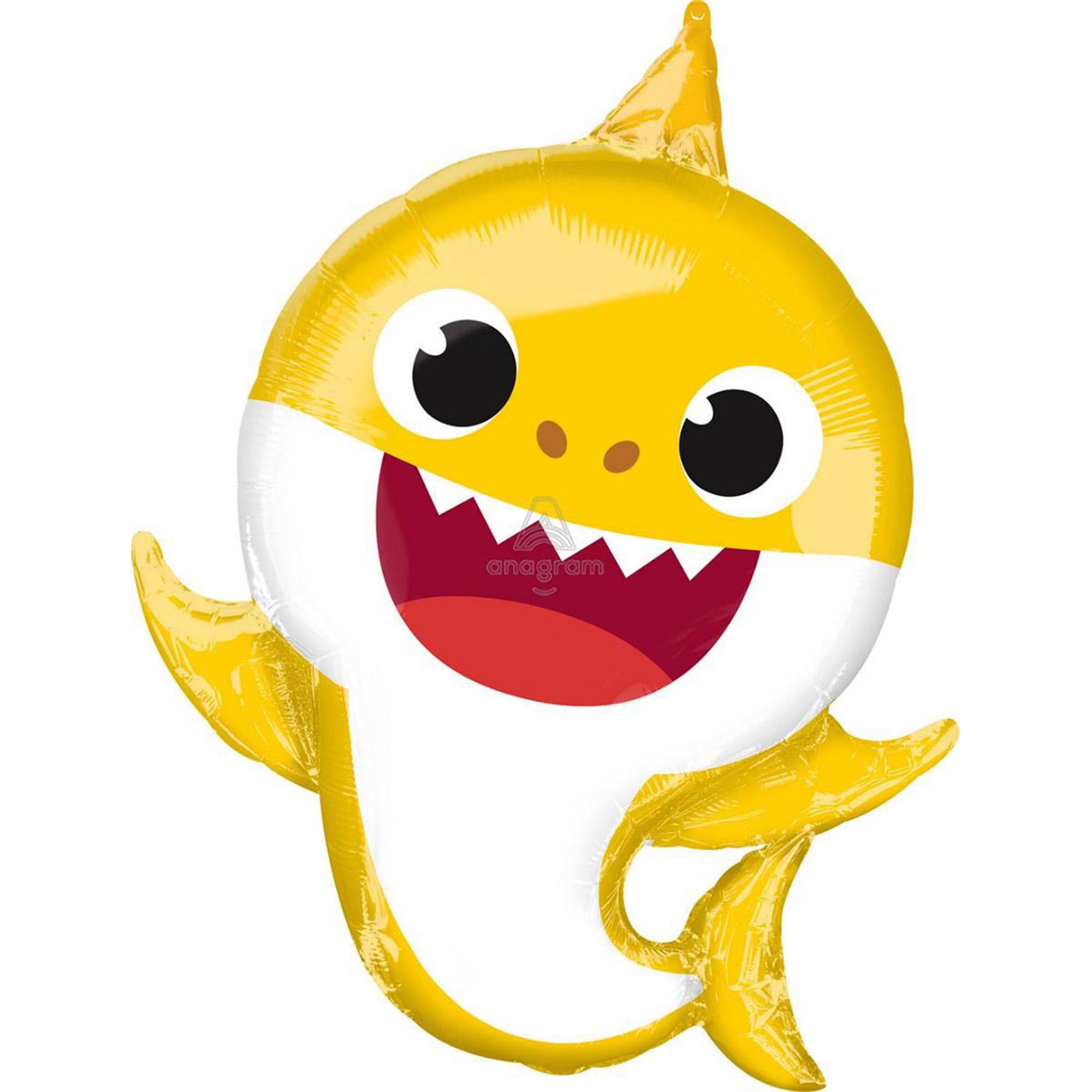 XL 26" Baby Shark Mylar Foil Balloon Birthday Party Decoration