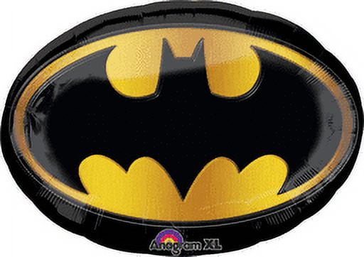 XL 27 Batman Bat Symbol Gotham Super Shape Mylar Foil Balloon Party  Decoration 