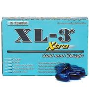 XL-3 Xtra Cold And Cough Capsules, 12 ct