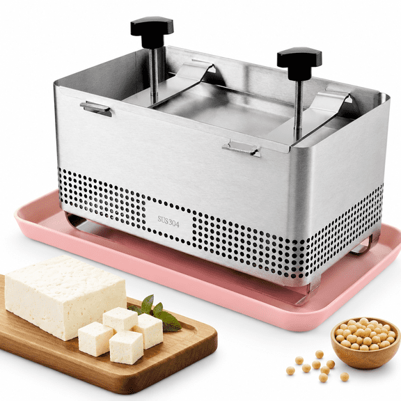 XL 304 Stainless Steel Tofu Press and Paneer Maker Cheese Press