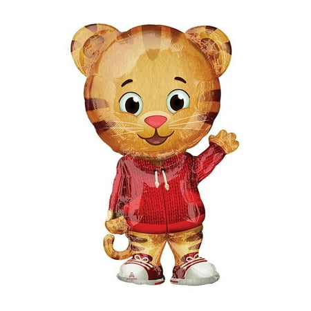 XL 31" Daniel Tiger's Neighborhood Mylar Foil Balloon Super Shape Mr. Rodgers