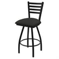 thumbnail image 1 of XL 410 Jackie 25" Swivel Counter Stool with Black Wrinkle Finish and Canter Iron Seat, 1 of 4